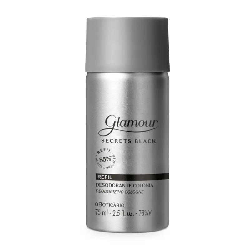 Boticário Refil glamour Secrets Black